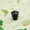 원목 꼭지손잡이 팽이 블랙 (20mm)