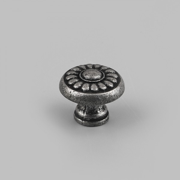 꾸밈닷컴 - 손잡이/도어락 ▼ > 가구손잡이 ▼ > 1구 꼭지손잡이 > 1구 꼭지손잡이 들국화 AS (28mm)