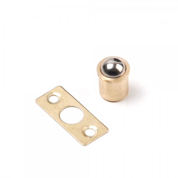 꾸밈닷컴 - 가구부속/캠핑카부속 ▼ > 자석캐치/래치/빠찌링 > 황동 볼캐치 (12.5mm)
