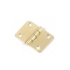 미니 소품경첩 금색 (15x21mm) 4개 묶음