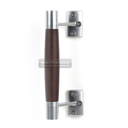 꾸밈닷컴 - 손잡이/도어락 ▼ > 가구손잡이 ▼ > 전면고정형 > 목문손잡이 봉월넛 (180mm)