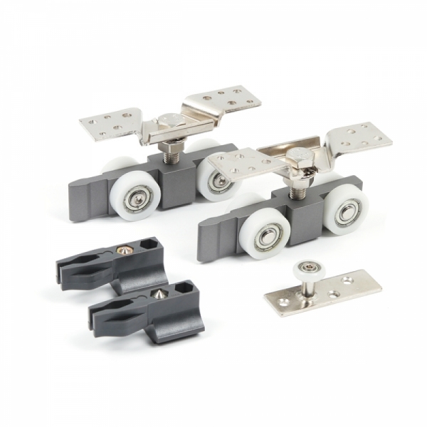 꾸밈닷컴 - 도어부속/슬라이딩도어 ▼ > 슬라이딩도어 ▼ > 미닫이문 시스템 > 슬라이딩 도어부속 KSL-220 세트 고하중 (220kg)