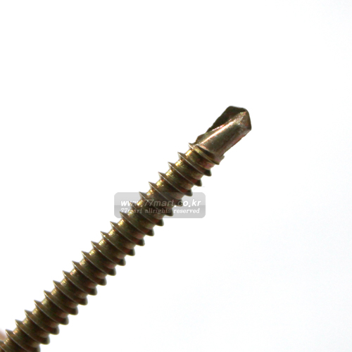 꾸밈닷컴 - 철물/산업용하드웨어 ▼ > 피스/나사못/볼트/앙카 ▼ > 철판/금속용 피스 > 철판용 직결피스 접시머리 천연색 (#8x16) 500개/봉