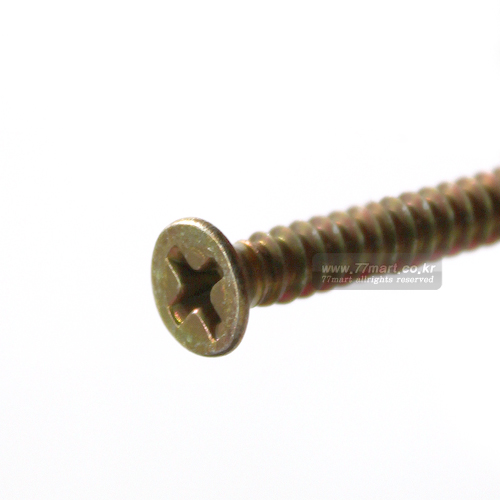 꾸밈닷컴 - 철물/산업용하드웨어 ▼ > 피스/나사못/볼트/앙카 ▼ > 철판/금속용 피스 > 철판용 직결피스 접시머리 천연색 (#8x16) 500개/봉