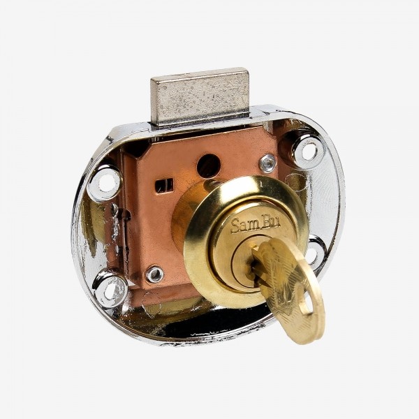 꾸밈닷컴 - 도어부속/슬라이딩도어 ▼ > 잠금장치 ▼ > 서랍키/락커키 > 서랍키 SB (22mm) 신주 10개/갑