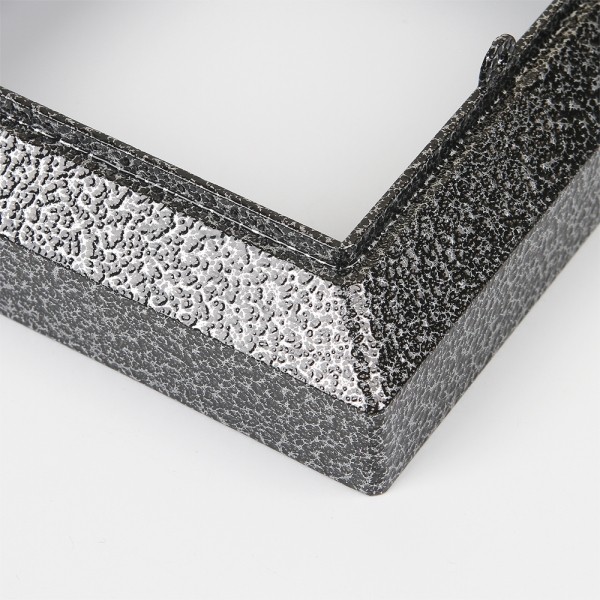 꾸밈닷컴 - 철물/산업용하드웨어 ▼ > 목조주택철물 ▼ > 결합용 철물 > 메가타이 AL 난간 기둥 하부캡 (120 각재용)