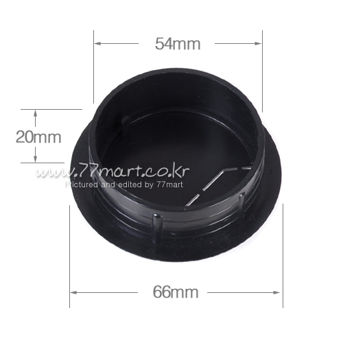 꾸밈닷컴 - 가구부속/캠핑카부속 ▼ > 전선캡/공기창 ▼ > 전선캡 > 전선캡 PVC 블랙 (내경 55mm) 50개/봉