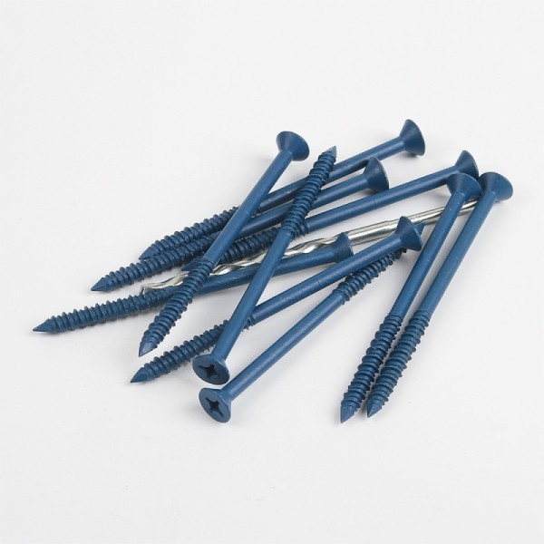 꾸밈닷컴 - 철물/산업용하드웨어 ▼ > 피스/나사못/볼트/앙카 ▼ > 콘크리트피스 > 코브라앙카 636C FLAT 1/4" x 4" (102mm)