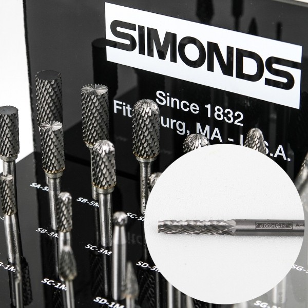 꾸밈닷컴 - 수공구/전동공구/잡화류 ▼ > 전동공구 액세서리 ▼ > 연마기 부속 > 싸이몬드 초경 로타리바 SA-42M