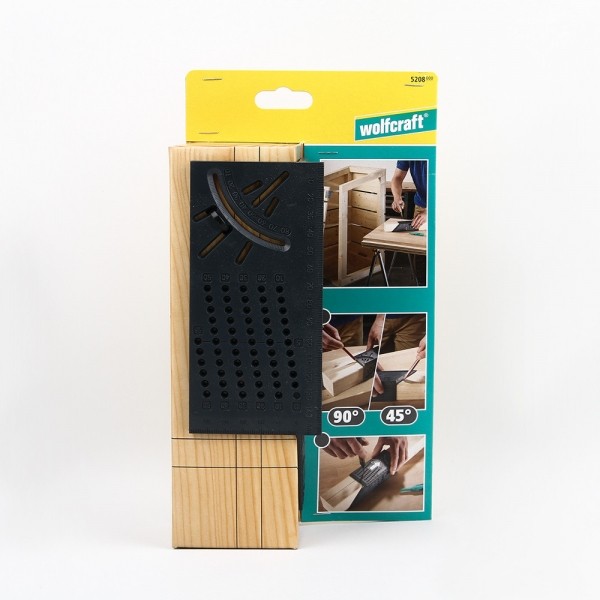 꾸밈닷컴 - 수공구/전동공구/잡화류 ▼ > 수공구▼ > 자/줄자 > 울프크래프트 3D 연귀자 5208