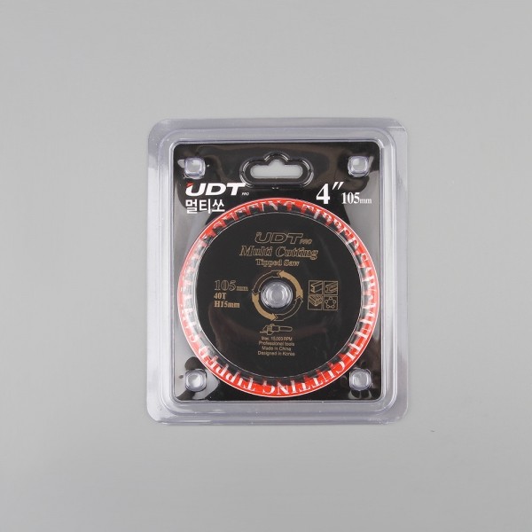 꾸밈닷컴 - 수공구/전동공구/잡화류 ▼ > 전동공구 액세서리 ▼ > 절단기 부속 > 팁쏘 판넬용 멀티쏘 팁쏘 4인치 105mm