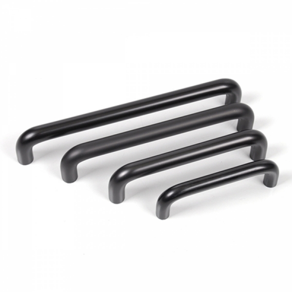 꾸밈닷컴 - 손잡이/도어락 ▼ > 가구손잡이 ▼ > 2구 가구손잡이 베이직 블랙 무광