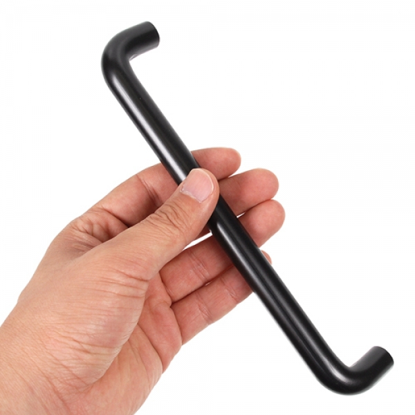 꾸밈닷컴 - 손잡이/도어락 ▼ > 가구손잡이 ▼ > 2구 가구손잡이 베이직 블랙 무광