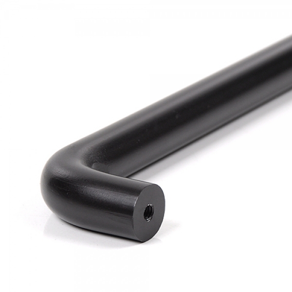 꾸밈닷컴 - 손잡이/도어락 ▼ > 가구손잡이 ▼ > 2구 가구손잡이 베이직 블랙 무광