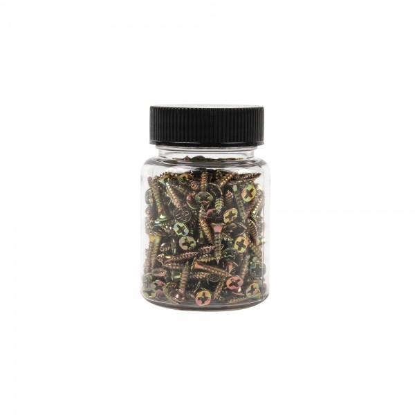 꾸밈닷컴 - 철물/산업용하드웨어 ▼ > 피스/나사못/볼트/앙카 ▼ > 목재피스 > 서랍레일피스 천연색 (3x18mm) 약 240개입