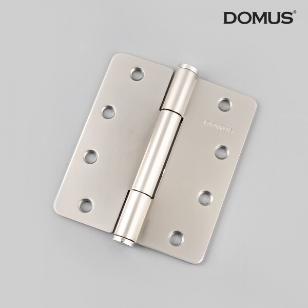 꾸밈닷컴 - 경첩/힌지 ▼ > 방문경첩/목문경첩 ▼ > 이지경첩 > 도무스 방문경첩 니켈 4인치 3개입