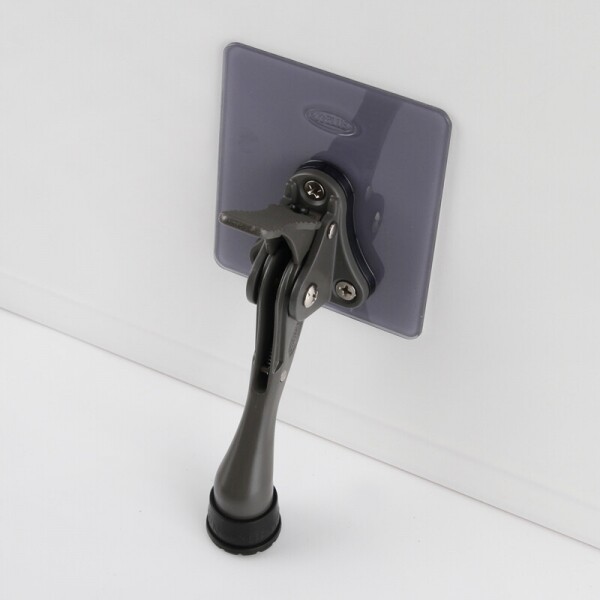 꾸밈닷컴 - 도어부속/슬라이딩도어 ▼ > 도어스토퍼/말발굽/도어쿠션 ▼ > 도어스토퍼 > 국산 무타공 도어스토퍼 현관 고정 접착 말발굽