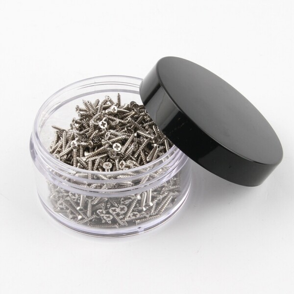 꾸밈닷컴 - 철물/산업용하드웨어 ▼ > 피스/나사못/볼트/앙카 ▼ > 목재피스 > 소품용 미니피스 크롬 (2x12mm) 약 700개입