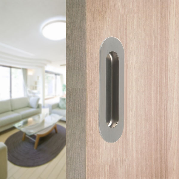 꾸밈닷컴 - 이달의 특가 > [특가] 스텐 매입손잡이 타원 (120x40mm)