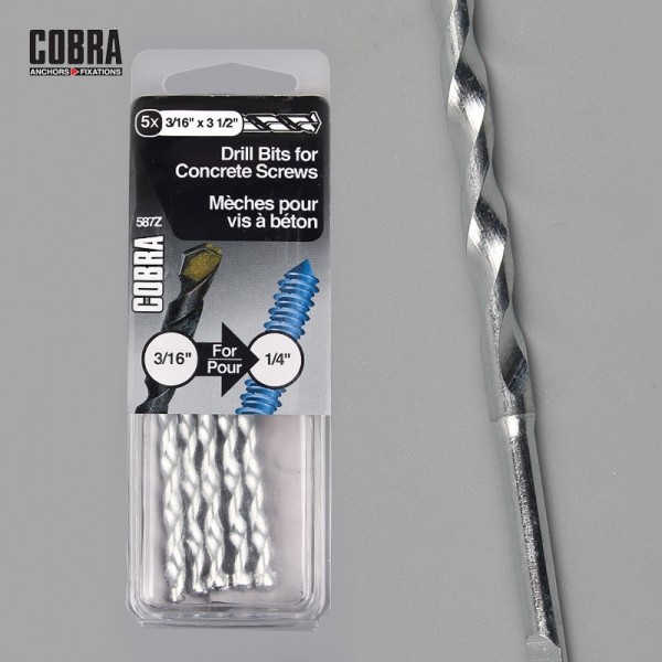 꾸밈닷컴 - 이달의 특가 > [특가] 코브라앙카 587Z 드릴비트 (4.8x89mm) 낱개