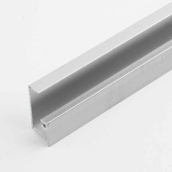 꾸밈닷컴 - 액자걸이/고리/옷걸이 ▼ > 액자걸이/POP걸이 ▼ > 액자레일 > 벽면용 7자 액자레일 AL (2M)