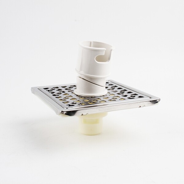 꾸밈닷컴 - 수도/수전/욕실자재 ▼ > 배수트렌치/유가 > 스텐 배수구 유가 세탁기용 157x157mm