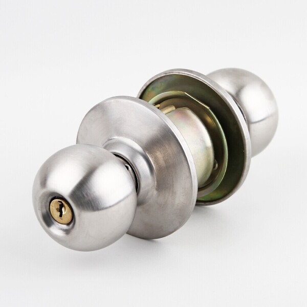 꾸밈닷컴 - 손잡이/도어락 ▼ > 방문손잡이 ▼ > 원통형 > 방문손잡이 스텐 원통형