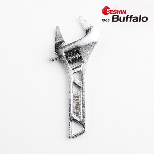 꾸밈닷컴 - 수공구/전동공구/잡화류 ▼ > 수공구▼ > 스패너/렌치 > 세신 버팔로 몽키 스패너 초박형 120mm SB-AW6T