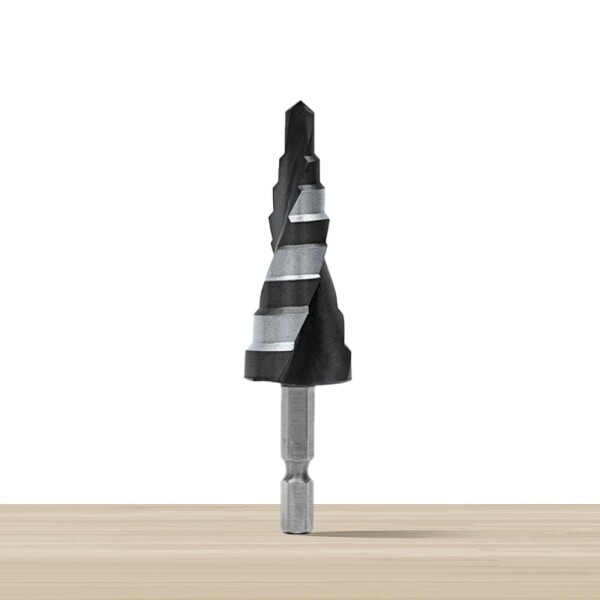 꾸밈닷컴 - 수공구/전동공구/잡화류 ▼ > 전동공구 액세서리 ▼ > 드릴비트/기리 > 알덴 스텝드릴비트 418 6.35mm