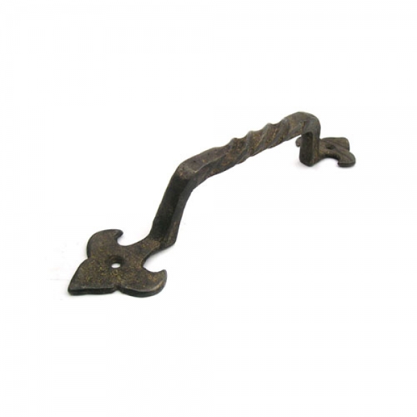 꾸밈닷컴 - 이달의 특가 > [특가] 황동 전면손잡이 잎새 중(200mm)