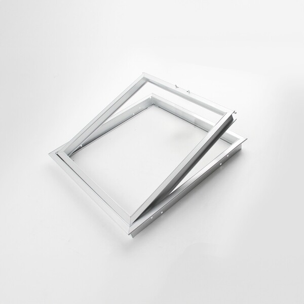 꾸밈닷컴 - 실내외 인테리어자재 ▼ > 점검구/환기구커버 > 알루미늄 점검구 개폐형 프레임 D형