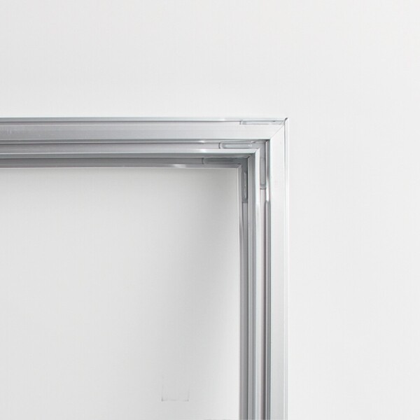 꾸밈닷컴 - 실내외 인테리어자재 ▼ > 점검구/환기구커버 > 알루미늄 점검구 개폐형 프레임 D형