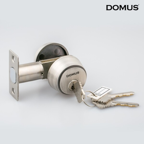 꾸밈닷컴 - 손잡이/도어락 ▼ > 방문손잡이 ▼ > 방문보조키 > 도무스 방문보조키 데드볼트 DB30