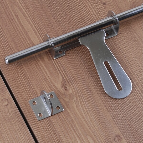 꾸밈닷컴 - 도어부속/슬라이딩도어 ▼ > 잠금장치 ▼ > 빗장/오도시 > 스텐 파이프 대문 빗장