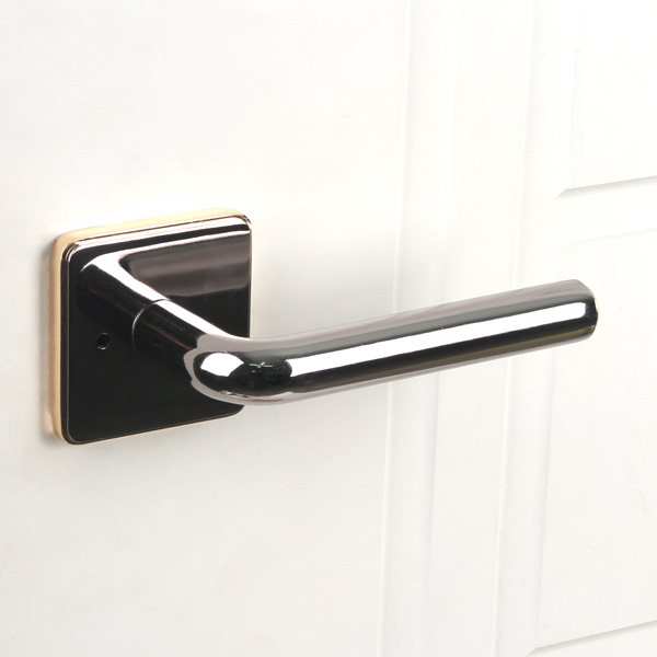 꾸밈닷컴 - 이달의 특가 > [특가] 방문손잡이 1000-빈체로 블랙/골드