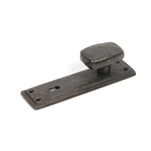 꾸밈닷컴 - 이달의 특가 > [특가] 황동 중문손잡이 사각노브 엔틱브라운