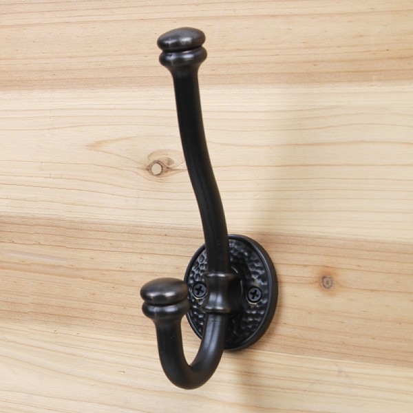 꾸밈닷컴 - 이달의 특가 > [특가] 엔틱 2구 벽면 옷걸이 후크 (대형)