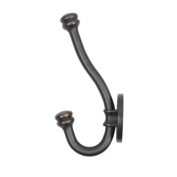 꾸밈닷컴 - 이달의 특가 > [특가] 엔틱 2구 벽면 옷걸이 후크 (대형)