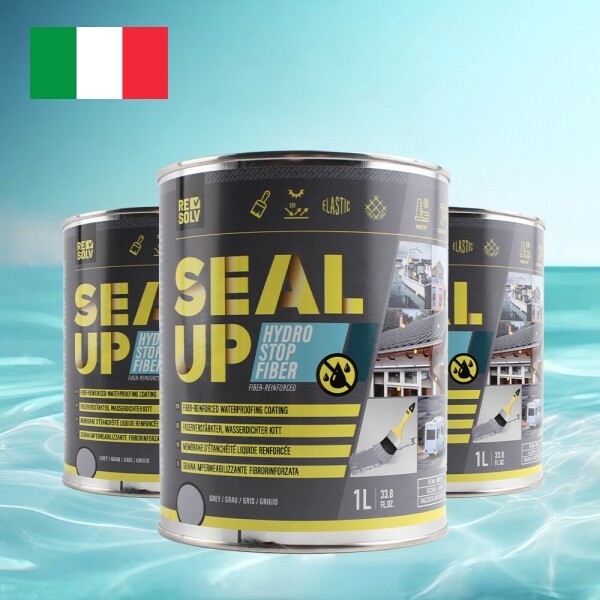 꾸밈닷컴 - 접착용품/케미컬/페인트 ▼ > 접착용품/케미컬류 > 바르는 방수제 씰업 하이드로스탑 그레이 1L 외벽 방수 페인트 크랙 누수 방수액