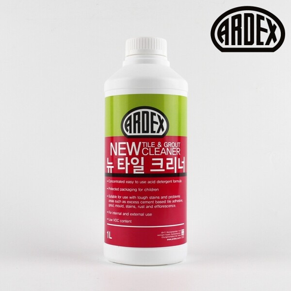 꾸밈닷컴 - 접착용품/케미컬/페인트 ▼ > 접착용품/케미컬류 > 아덱스 타일 크리너 1L