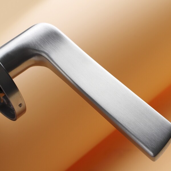 꾸밈닷컴 - 손잡이/도어락 ▼ > 방문손잡이 ▼ > 레버 버튼형 > 스텐 방문 손잡이 욕실 화장실 방 문고리