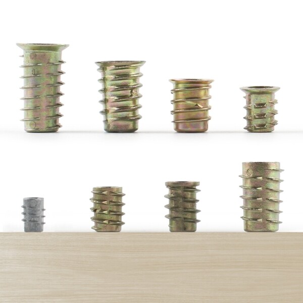 꾸밈닷컴 - 철물/산업용하드웨어 ▼ > 피스/나사못/볼트/앙카 ▼ > 너트 > 대용량 번데기너트 M4 M6 M8 일반형 와셔형 봉지