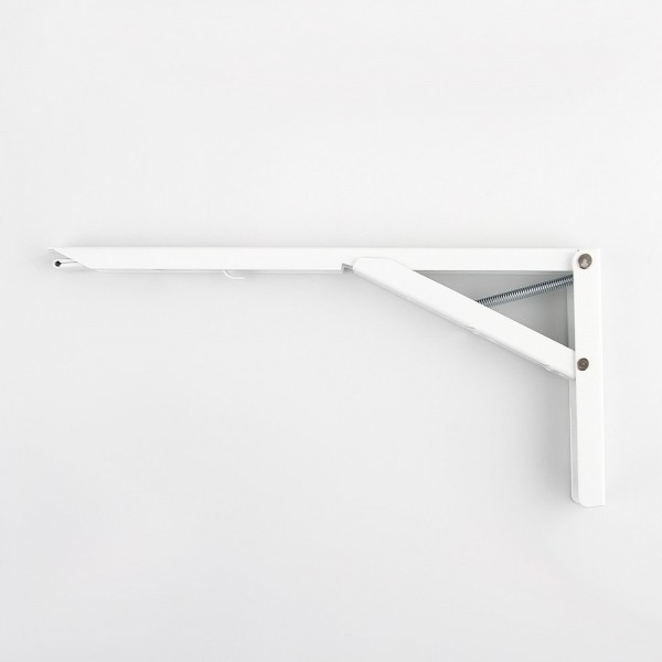 꾸밈닷컴 - 선반/무볼트랙/진열 ▼ > 선반대/선반상판 ▼ > 선반받침대/까치발 > 접이식 선반대 화이트 2개 1세트