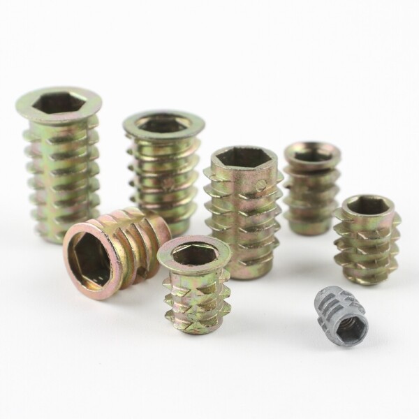 꾸밈닷컴 - 철물/산업용하드웨어 ▼ > 피스/나사못/볼트/앙카 ▼ > 너트 > 번데기너트 M4 M6 M8 일반형 와셔형 낱개