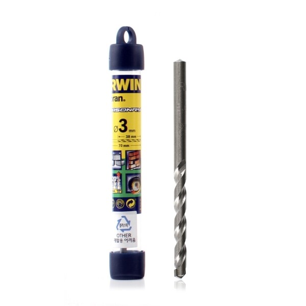 꾸밈닷컴 - 수공구/전동공구/잡화류 ▼ > 전동공구 액세서리 ▼ > 드릴비트/기리 > 어윈 조란 콘크리트 드릴비트