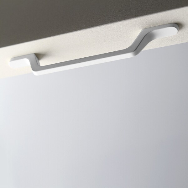 꾸밈닷컴 - 손잡이/도어락 ▼ > 가구손잡이 ▼ > P128mm > 가구손잡이 파스텔 무광 3종 화이트 그린 그레이 (P128mm)