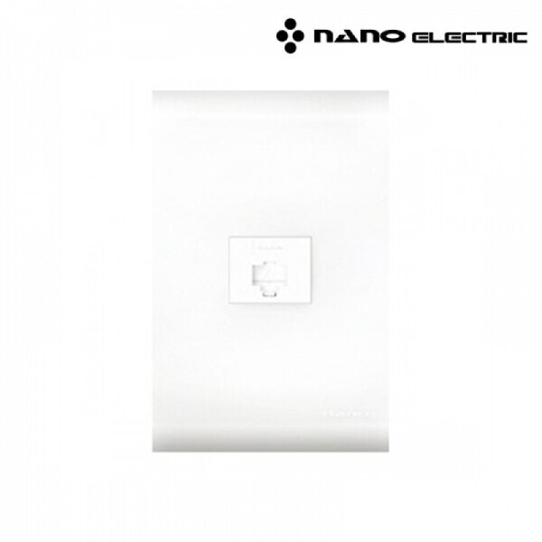 꾸밈닷컴 - 전기/조명/가전 ▼ > 전기자재 ▼ > 콘센트 > 나노 오딧세이 8P 모듈라잭