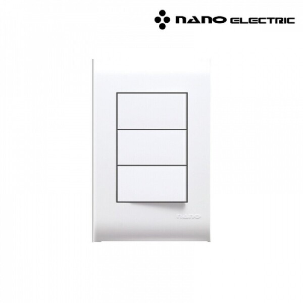 꾸밈닷컴 - 전기/조명/가전 ▼ > 전기자재 ▼ > 스위치 > 나노 오딧세이 3로 3구 스위치