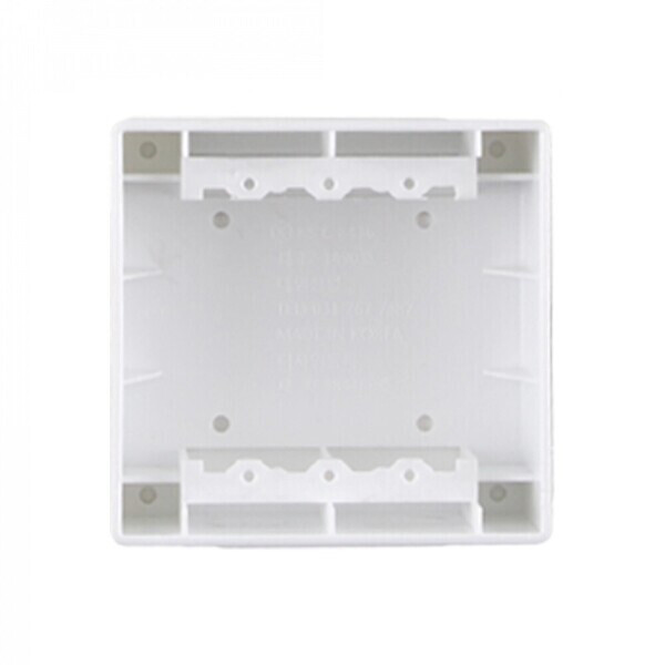 꾸밈닷컴 - 전기/조명/가전 ▼ > 전기자재 ▼ > 콘센트 > 노출 2구 콘센트 박스