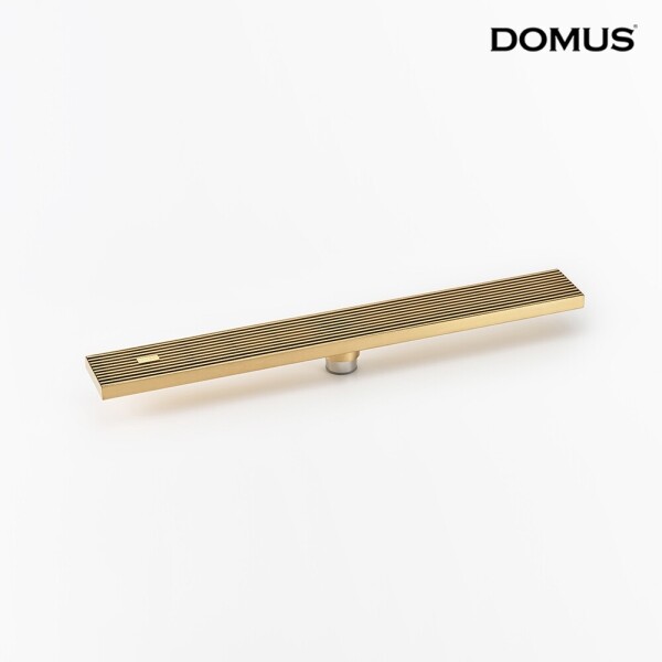 꾸밈닷컴 - 수도/수전/욕실자재 ▼ > 배수트렌치/유가 > 도무스 배수트렌치 S-SB 골드 센터형